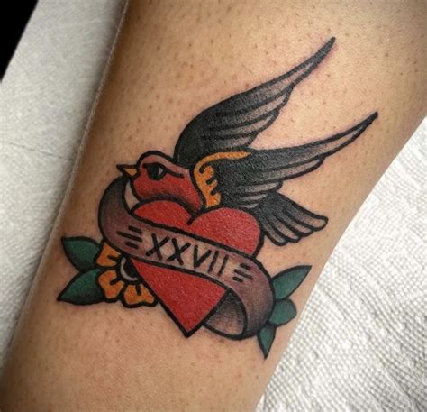 sailor jerry heart tattoo